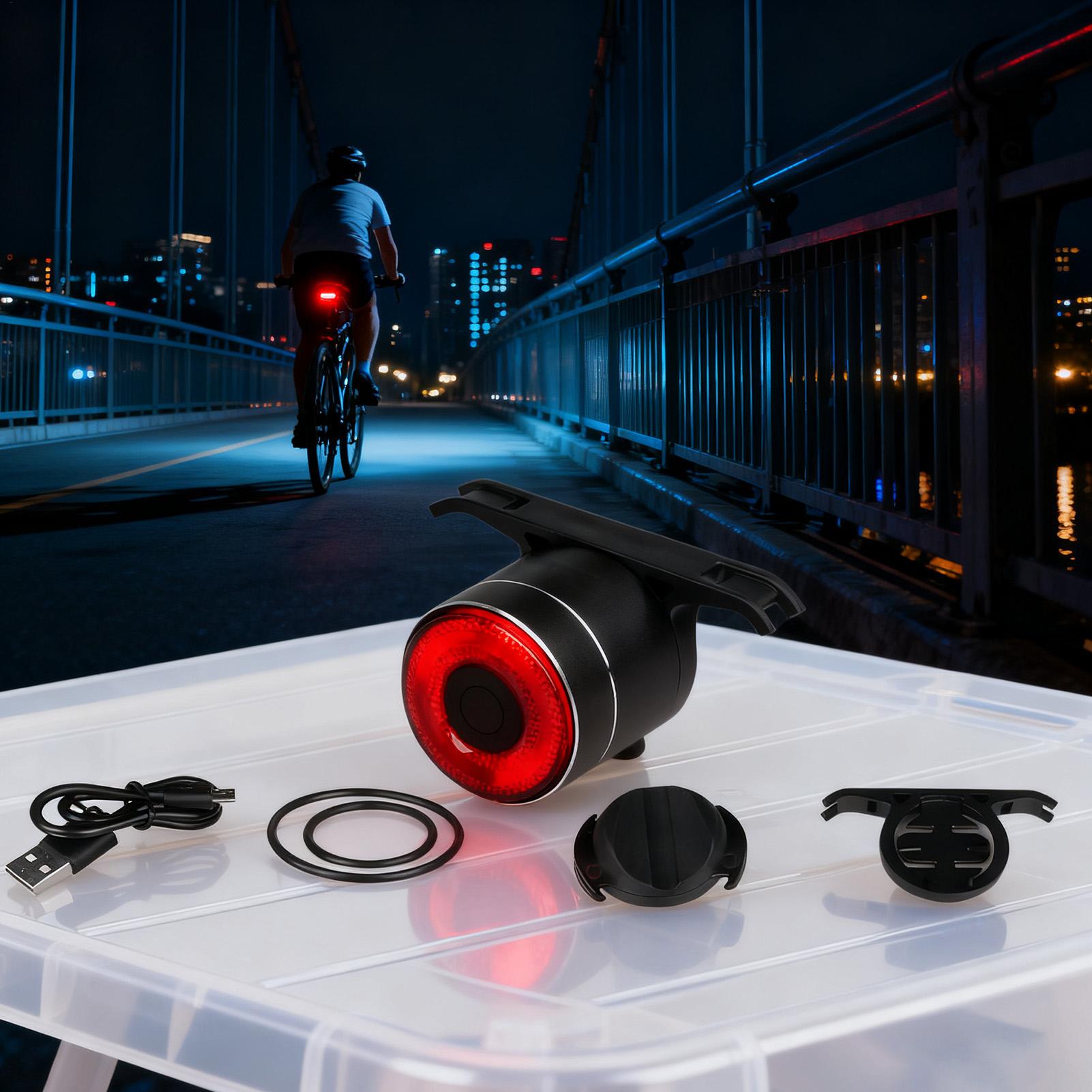 Bike Rear Light Smart Bike Bac - Commuting With Road Bike recension och pris