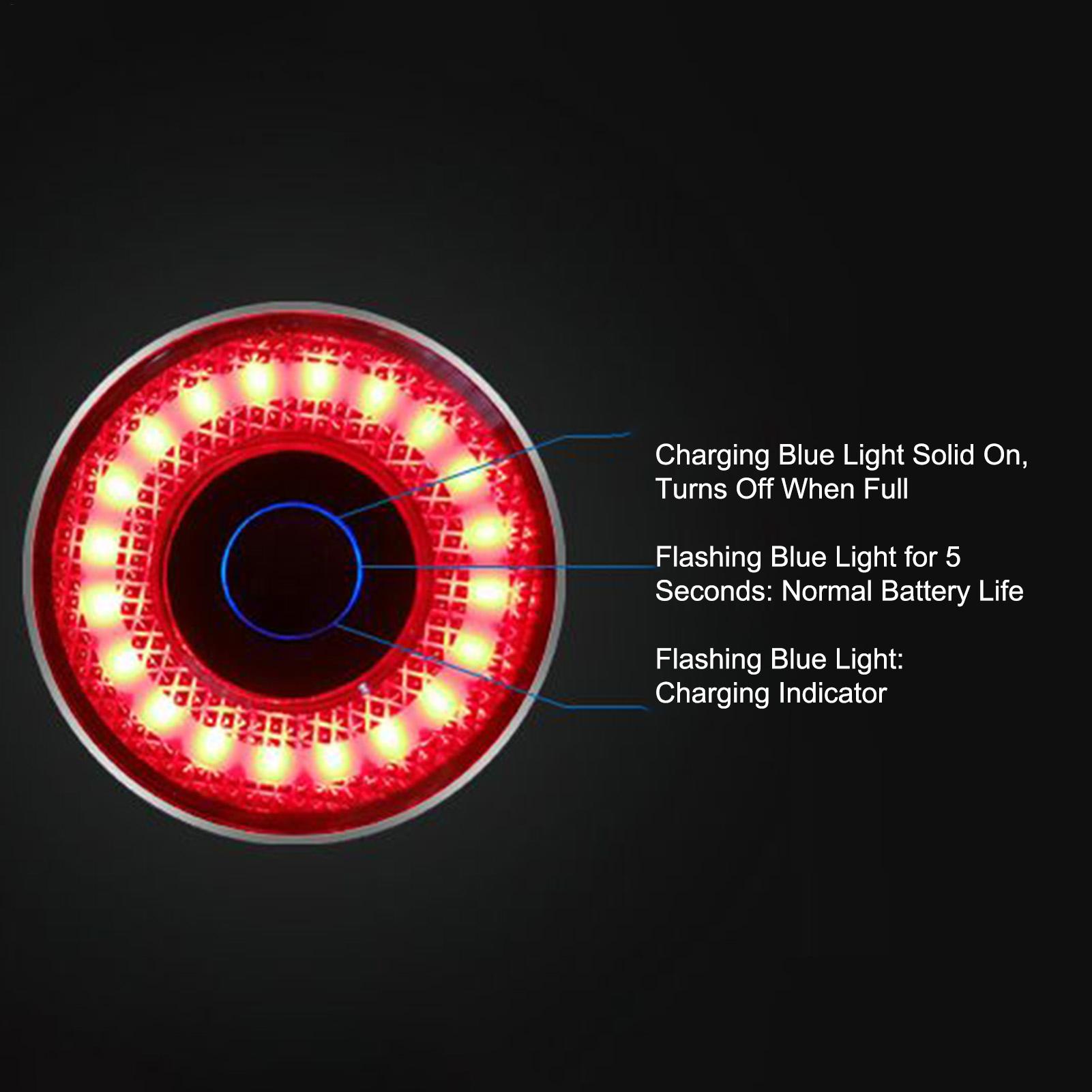Bike Rear Light Smart Bike Bac - Commuting With Road Bike recension och pris