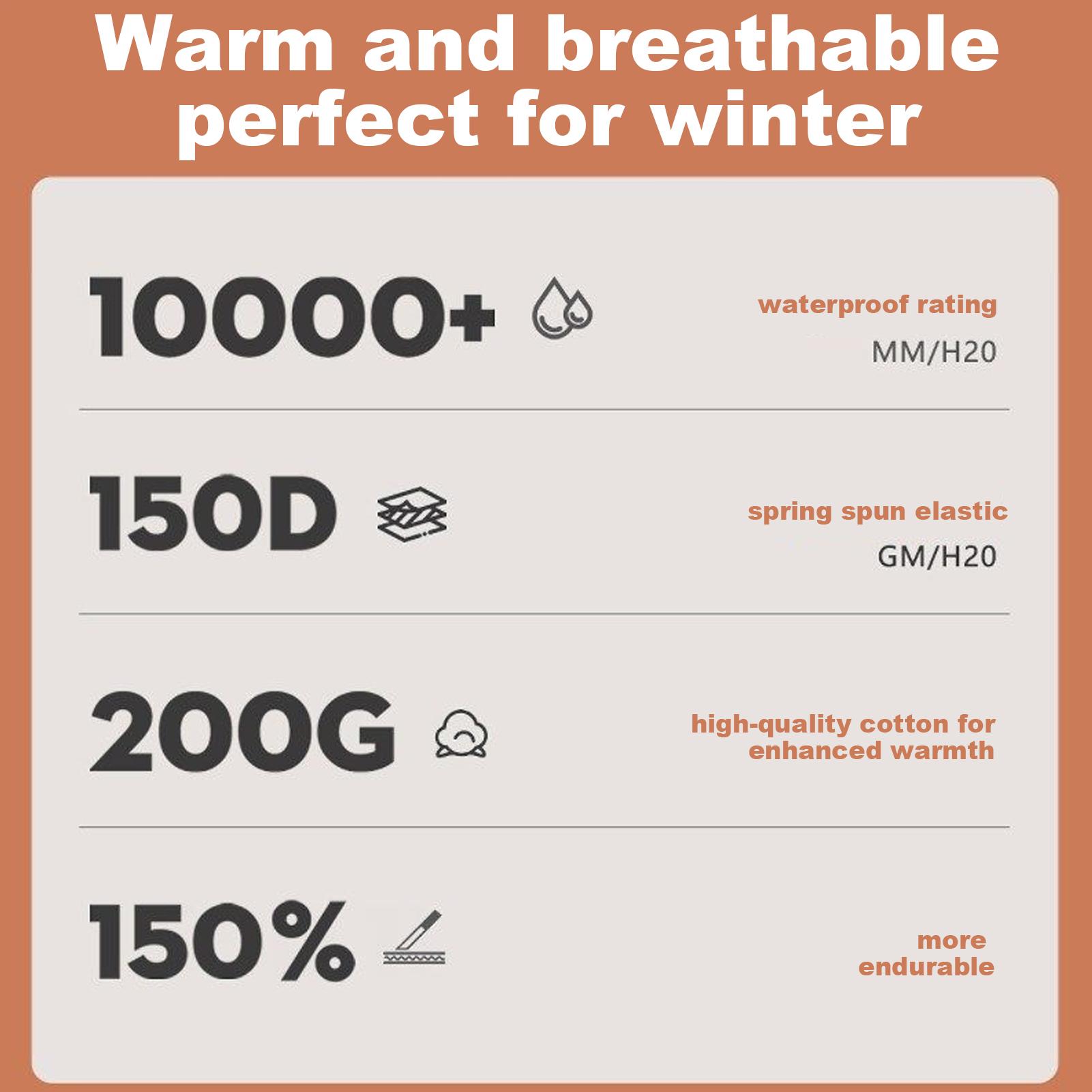 Motorcycle Winter Jacket 4-Poc - Cycling Commute Clothes recension och pris