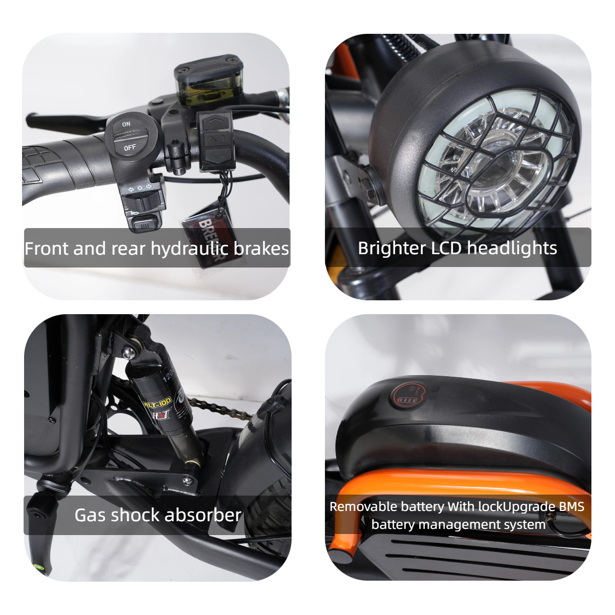 60V 20Ah WideTire Electric Mot - Commuting With Road Bike recension och pris