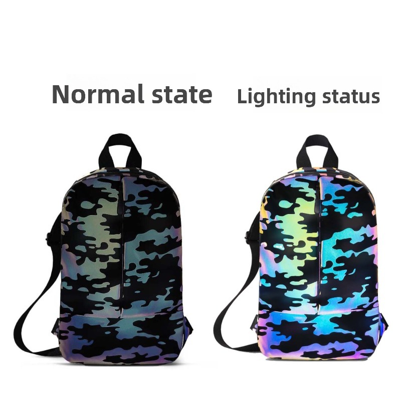 Reflective Crossbody Bag Multi - Cycling Commute Backpack recension och pris