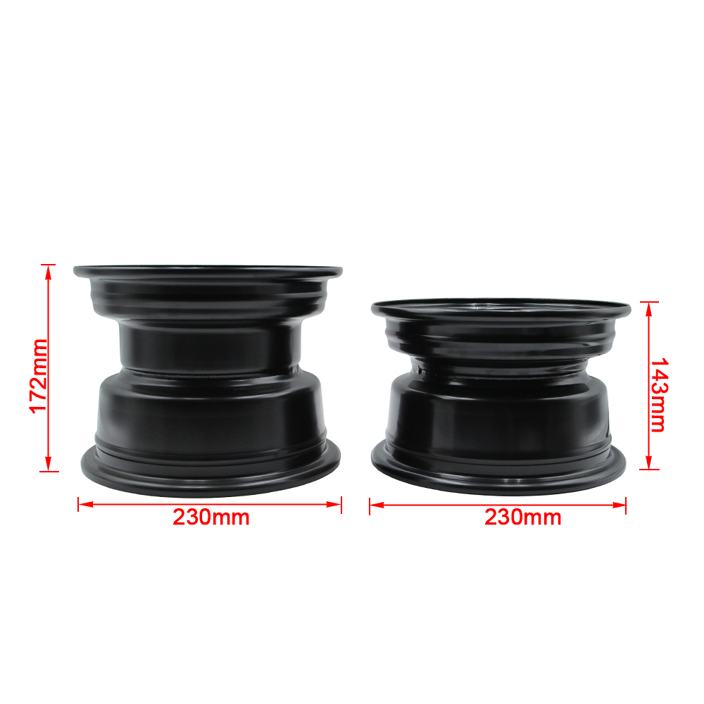 8 inch front and rear hub rims - Dynamo Hub Front recension och pris