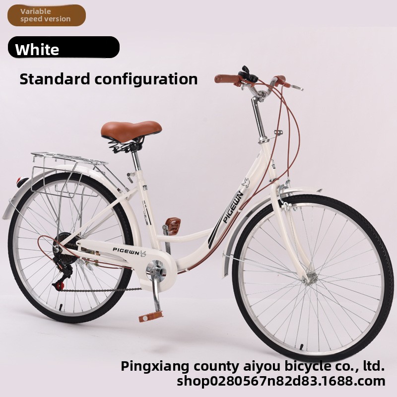 24/26 Inch Vintage Lightweight - Cycling Commute Speed recension och pris