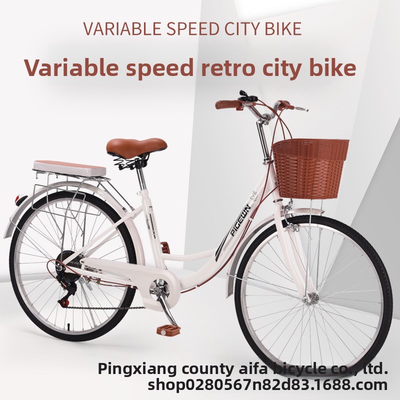 24/26 Inch Vintage Lightweight - Cycling Commute Speed recension och pris