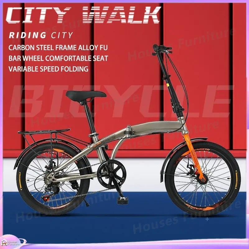 For 20 Inch Folding Bike Varia - Cycling Commute Speed recension och pris