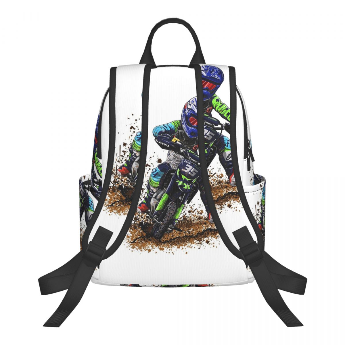 Motocross Dirt Bike Studios MX - Cycling Commute Backpack recension och pris
