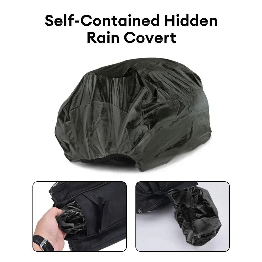 Bicycle Trunk Bag 27L Bicycle  - Cycling Commute Rain recension och pris