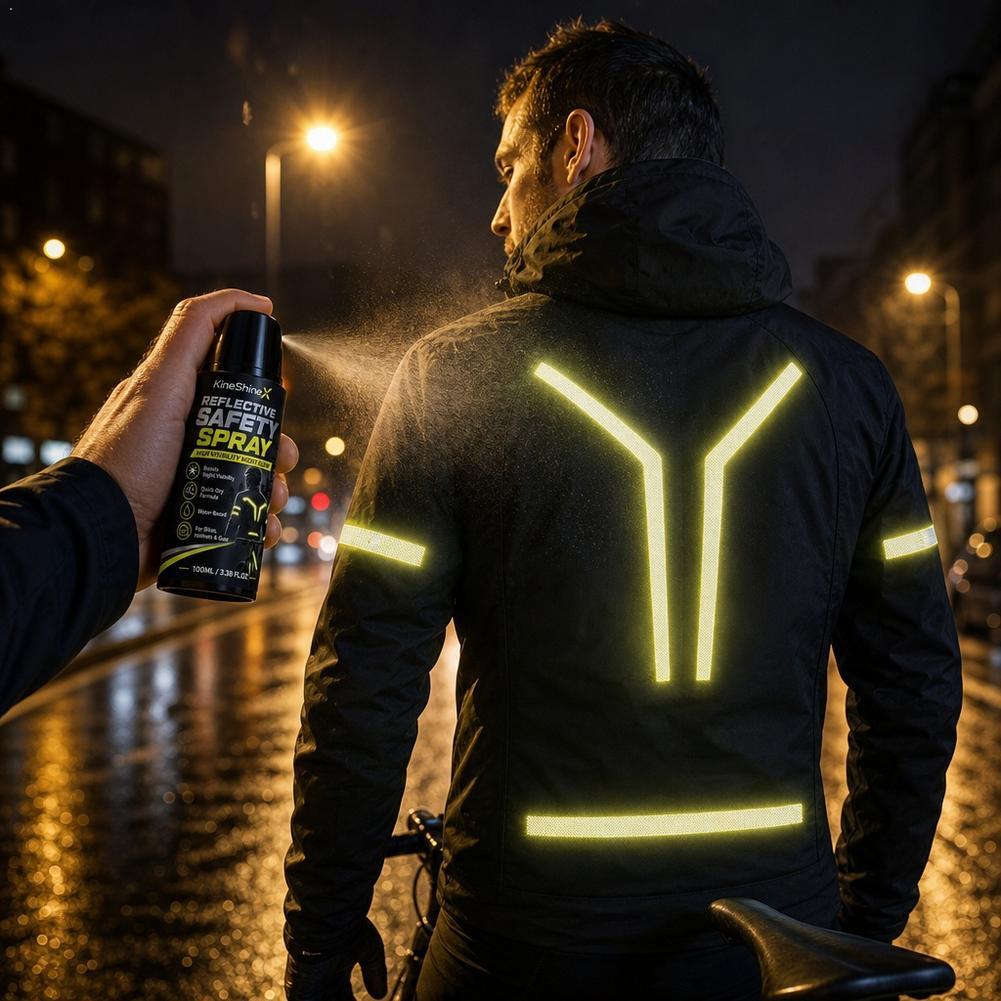 Night Reflective Safety Spray  - Cycling Commute Gear recension och pris