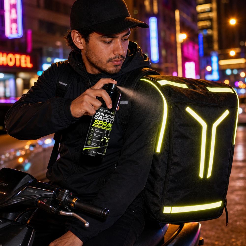 Night Reflective Safety Spray  - Cycling Commute Gear recension och pris